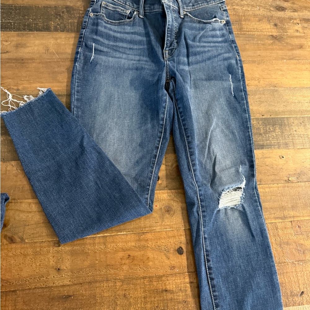 Lucky Brand Blue Straight Leg Jeans